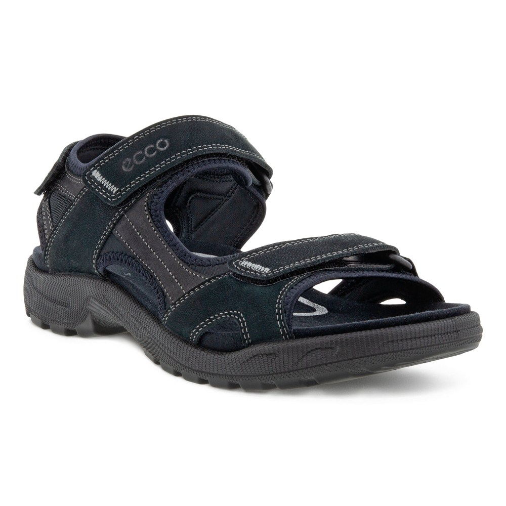 ECCO Mens Sandals Black - Onroads - LWC-732981